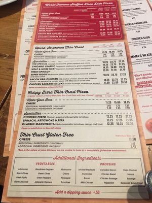 Menu photo 7 Giordano's Indianapolis, IN