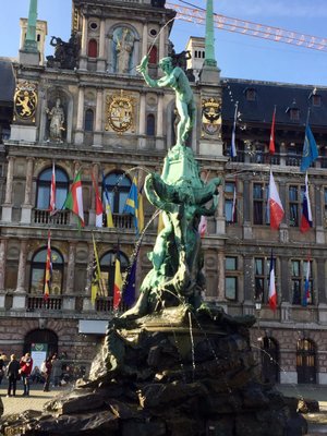 Antwerp City Hall by null