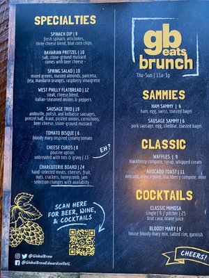 Menu photo 8 Global Brew Tap House Edwardsville, IL