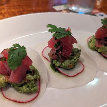 Coastal Flats - Obsessed with the tuna jicama taco app - Seafood Near Me - Mclean, Virginia