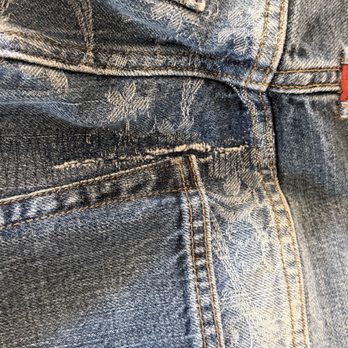 Star Cleaners - These pants split at the pocket and a very clean inside. Stitching was done to make these usable again. - Laundry Services Near Me - Las Vegas, Nevada Star Cleaners - These pants split at the pocket and a very clean inside. Stitching was done to make these usable again. - Laundry Services Near Me - Las Vegas, Nevada