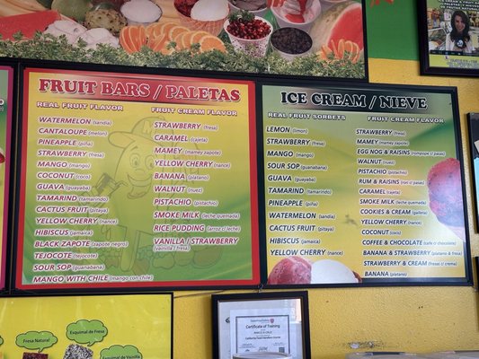 Mateo's Ice Cream & Fruit Bars by null