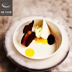 De Fuik - After Eigeht dessert met limoen en meringue