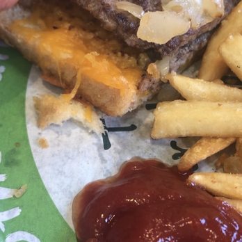 Farmer Boys - Paper thin burger with very little onion. Supposed to be a patty melt - Breakfast & Brunch Near Me - Modesto, California Farmer Boys - Paper thin burger with very little onion. Supposed to be a patty melt - Breakfast & Brunch Near Me - Modesto, California