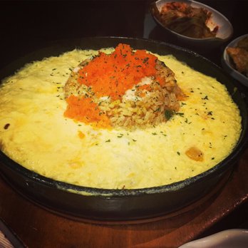 Piggy's Island - Flying Fish Roe UFO Fried Rice - Korean Near Me - Thornhill, Ontario Piggy's Island - Flying Fish Roe UFO Fried Rice - Korean Near Me - Thornhill, Ontario