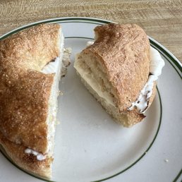 Weirdest bagel I've ever tasted