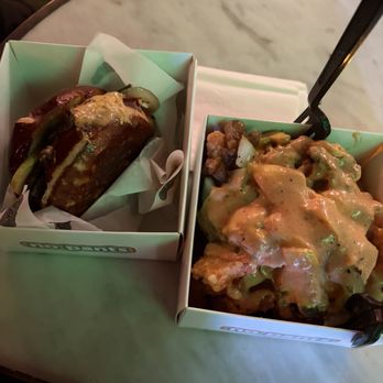 No Pants - Burger and loaded tots - Burgers Near Me - Las Vegas, Nevada No Pants - Burger and loaded tots - Burgers Near Me - Las Vegas, Nevada