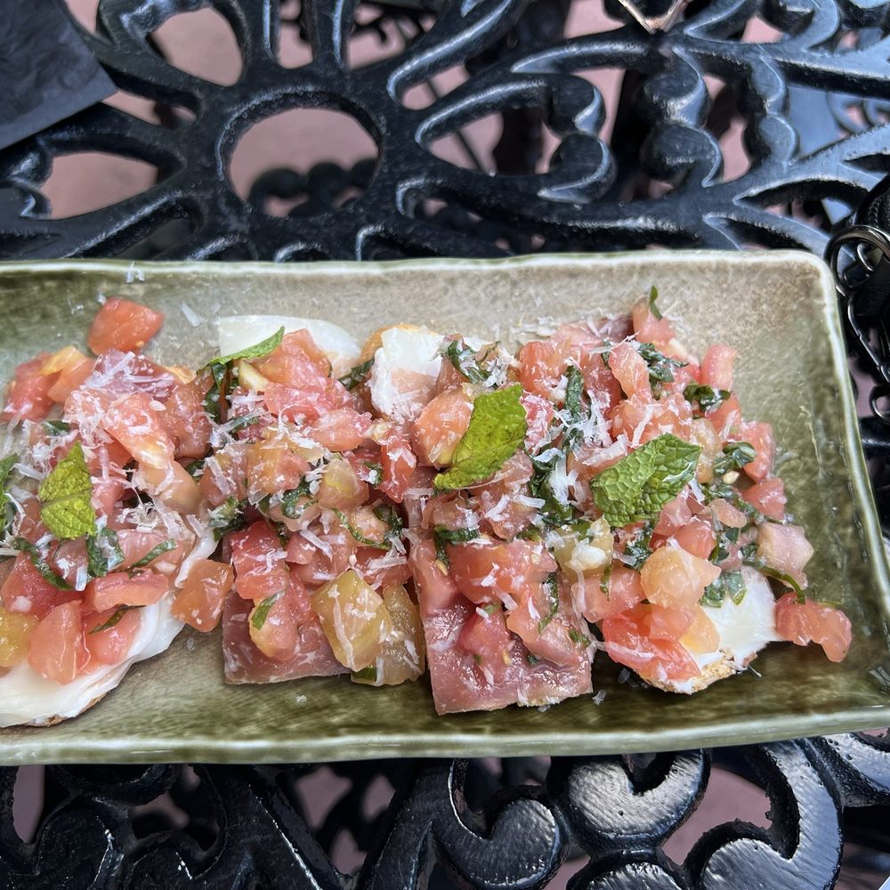 Heights Bier Garten - Bruschetta - Cocktail Bars Near Me - Houston, Texas Heights Bier Garten - Bruschetta - Cocktail Bars Near Me - Houston, Texas