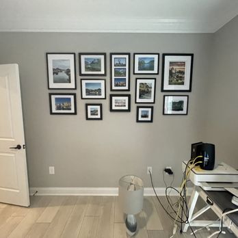 K&M Maintenance Solutions - Hanging pictures for a customer after - Handyman Near Me K&M Maintenance Solutions - Hanging pictures for a customer after - Handyman Near Me