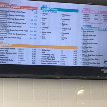 Hocaa Bubble Tea - Their new menu coming soon with Taiwanese Rice Ritos!! - Bubble Tea Near Me - Bethlehem, Pennsylvania