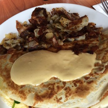 Cafe M - Delmar Crepe (baby spinach, crab cakes, caramelized onions, fontina cheese & red chili avocado creme, hollandaise sauce) $15.95 - Breakfast & Brunch Near Me - Berkeley, California Cafe M - Delmar Crepe (baby spinach, crab cakes, caramelized onions, fontina cheese & red chili avocado creme, hollandaise sauce) $15.95 - Breakfast & Brunch Near Me - Berkeley, California