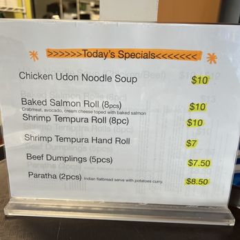 Shwe Taung Restaurant - Specials Menu 10/26/23 - Sushi Bars Near Me - Arcadia, California