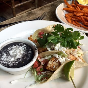The Foundry Grill - Fish tacos with black beans - American Near Me - Sundance, Utah