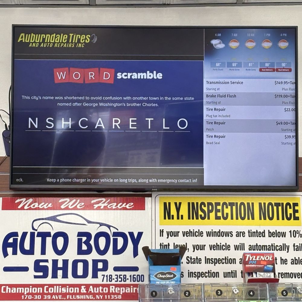 Auburndale Tires and Auto Repairs - Auto Repair Near Me - Flushing, New York Auburndale Tires and Auto Repairs - Auto Repair Near Me - Flushing, New York