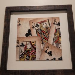 Romano's Italian Bistro - Men's room had a Royal Flush artwork in March 2023.  Oh I get it Royal "Flush" like flushing a toilet!