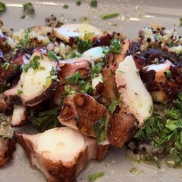 Wood Fired Grilled Octopus