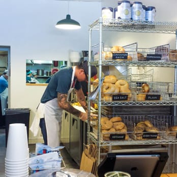 Bagelsaurus - Look at all those bagels! - Bagels Near Me - Cambridge, Massachusetts