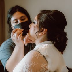 Getting glammed by the best