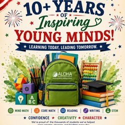 ALOHA Mind Math - 10+ Years Celebration!