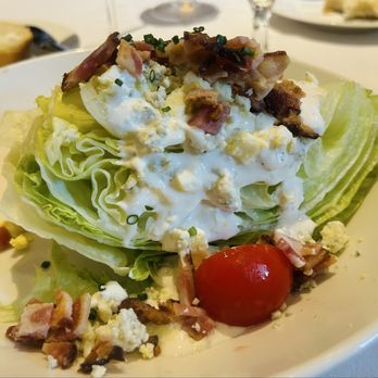Five Crowns - Wedge Salad (starter for 3 course meal) - Steakhouses Near Me - Corona del Mar, California