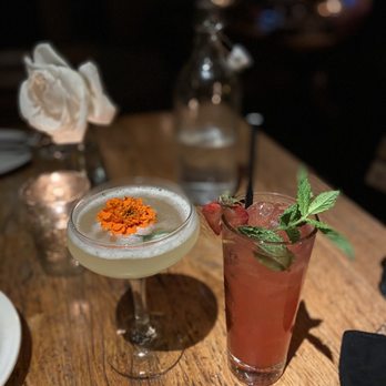Firefly - cocktails: pineapple express & strawberry fields - New American Near Me - Studio City, California
