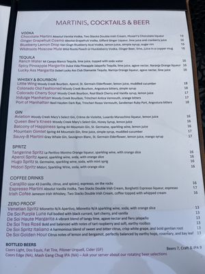 Menu photo 1 Indulge Bistro and Wine Bar - Centennial Centennial, CO Menu photo 1 Indulge Bistro and Wine Bar - Centennial Centennial, CO