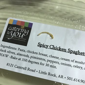 Catering To You - Found a clipped fingernail in one of their casseroles tonight for dinner that I had just bought from them this evening. I won't be back. - Caterers Near Me - Little Rock, Arkansas Catering To You - Found a clipped fingernail in one of their casseroles tonight for dinner that I had just bought from them this evening. I won't be back. - Caterers Near Me - Little Rock, Arkansas