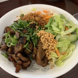 Grilled pork vermicelli Grilled pork vermicelli