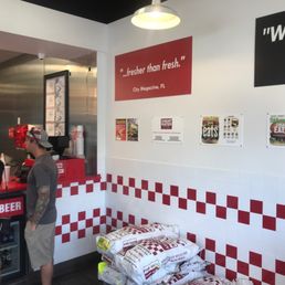 the inside of a fast food restaurant the inside of a fast food restaurant