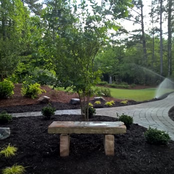 Crawford Landscaping - Bench, plantings, paver walkway by Crawford Landscaping - Landscaping Near Me - Marietta, Georgia Crawford Landscaping - Bench, plantings, paver walkway by Crawford Landscaping - Landscaping Near Me - Marietta, Georgia