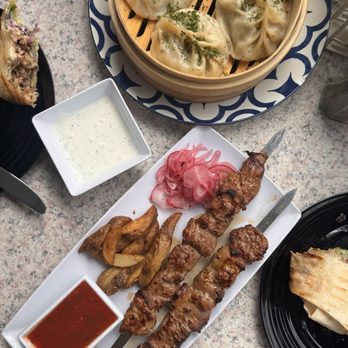 Grandma's Secret - Lamb kabob and dumplings - Uzbek Near Me - Dania Beach, Florida