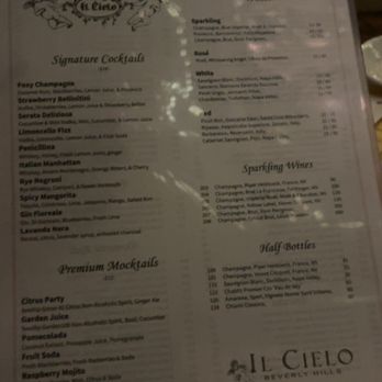 Il Cielo - Italian Near Me - Beverly Hills, California