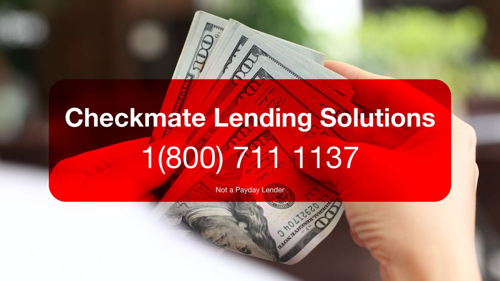 CHECKMATE LENDING SOLUTIONS Updated September 2024 7647 W 63rd St