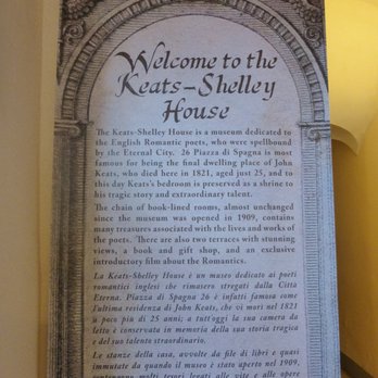 Keats-Shelley House - The entrance to the Keats-Shelley House - Museums Near Me - Rome, RM
