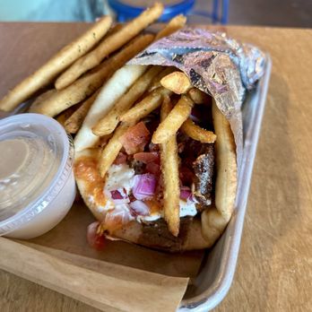 Spitz - Longmont - Gyro. Fries inside???? - Mediterranean Near Me - Longmont, Colorado