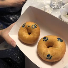 Finished Mochi donuts!