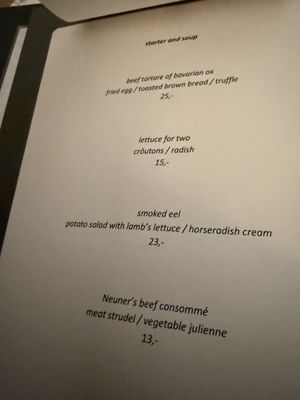 Menu photo 3 Weinhaus Neuner Munich, BY Menu photo 3 Weinhaus Neuner Munich, BY