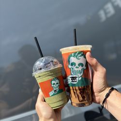 Rad Coffee - Frankenstein and wolf