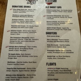 Country Roads Axe - Menu - Pizza Near Me - Pigeon Forge, Tennessee Country Roads Axe - Menu - Pizza Near Me - Pigeon Forge, Tennessee