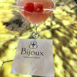 Bijoux - Watermelon jalapeños martini