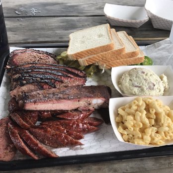 CorkScrew BBQ - 1 pound of moist brisket 1/2 sausage 1 rib - Barbeque Near Me - Spring, Texas CorkScrew BBQ - 1 pound of moist brisket 1/2 sausage 1 rib - Barbeque Near Me - Spring, Texas