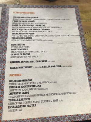Menu photo 8 Espitas Zwickau, SN