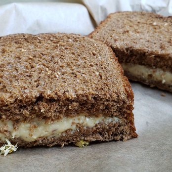 The Trails - Sandwich w/homemade peanut butter ($6.50). Nutty and complex. Bread was middling, though. - Cafes Near Me - Los Angeles, California The Trails - Sandwich w/homemade peanut butter ($6.50). Nutty and complex. Bread was middling, though. - Cafes Near Me - Los Angeles, California