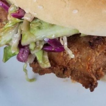 Provisions - Buttermilk fried chicken sandwich - Coffee & Tea Near Me - Vallejo, California Provisions - Buttermilk fried chicken sandwich - Coffee & Tea Near Me - Vallejo, California