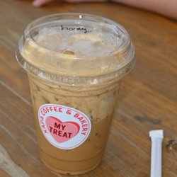 Xapa Coffee & Bakery - Honey shaken espresso with cream