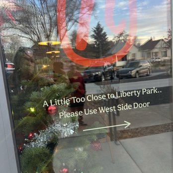 Neighbors Bar - Sign on the front (locked) door - Beer Bar Near Me - Salt Lake City, Utah