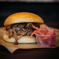 Backyard Barbecue - Grand Blanc - New Owner Pulled Pork ( smoked and fresh ingredients )