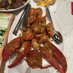 Wagyu beef chow fun, Portuguese egg tarts, salt and pepper lobster Wagyu beef chow fun, Portuguese egg tarts, salt and pepper lobster