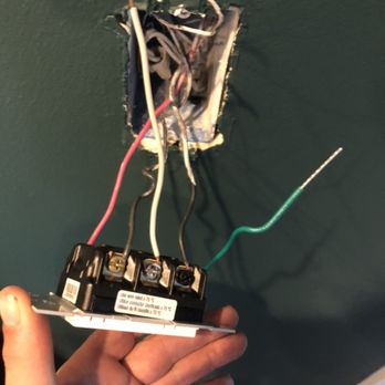 Brian Jones Electrical Service - Halfway through a Smart switch with 5 unique wires : hot, neutral, switch-leg, signal traveler and ground - Electricians Near Me Brian Jones Electrical Service - Halfway through a Smart switch with 5 unique wires : hot, neutral, switch-leg, signal traveler and ground - Electricians Near Me