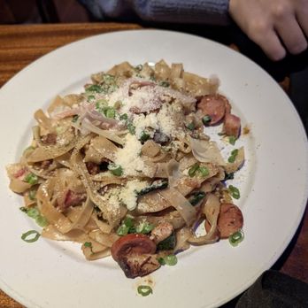Celestial Cafe - Smoked pork noodles - New American Near Me - Exeter, Rhode Island